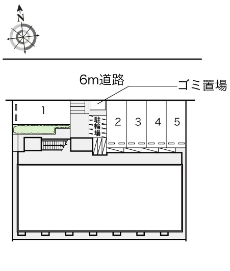 ★手数料０円★大阪市東住吉区鷹合 月極駐車場